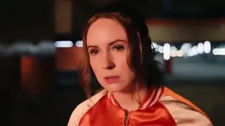 Karen Gillan BALLBUSTING STOMP Gunpowder Milkshake