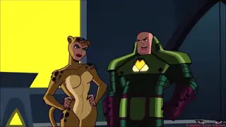 Cheetah BALLBUSTING Lex Luthor - Batman, Superman, Joker, Wonder Woman