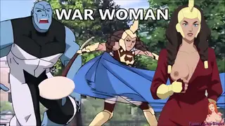 from Invincible TV serie, ATOM EVE & WAR WOMAN ballbusting 4 nutshots at 0.5, 0.7, 0.41 & 1.26