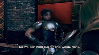 Female knight lose to monster ork - ep.1