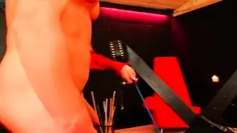 Adorable guy get punished in the dungeon