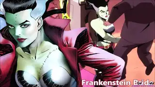 Frankenstein Bride NUT PUNCH anime ballbusting, Repulsa shots a woman killing her, Creature Commandos