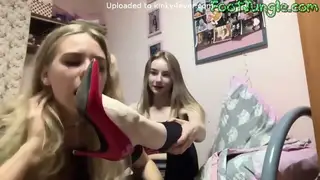 High Heels Russian Mistress Femdom Foot Worship And Shoes Licking Humiliation  Kinky4Ever