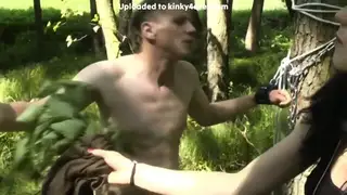 Outdoor Femdom Treatment  Kinky4Ever