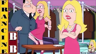 time travel FRANCINE BALLBUSTING cartoon kick in the balls sexy milf